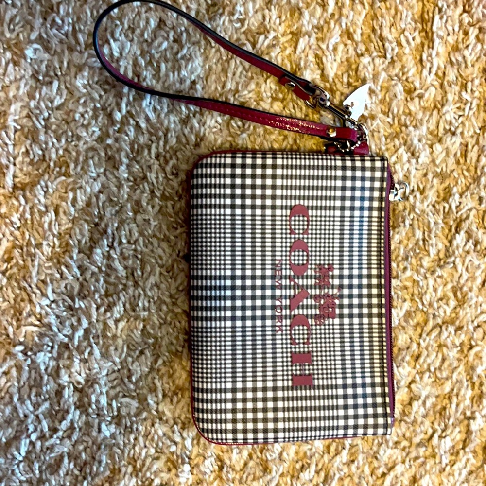 New Coach wristlet